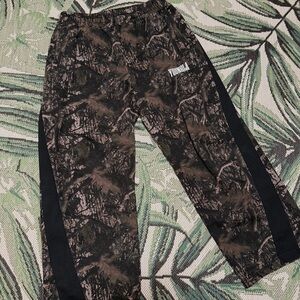 YoungLA Tree Camo Sweatpants with Black Stripes Men’s Size L